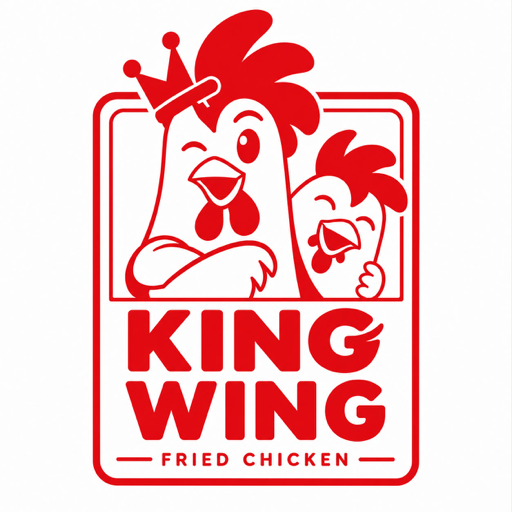 King Wing Fried Chicken logo